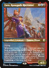 Zara, Renegade Recruiter (Foil Etched) (614) — card price