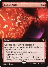 Jeska's Will (Extended Art) (668) — card price