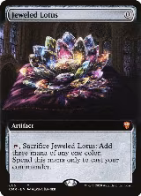 Jeweled Lotus (Extended Art) (695) — card price