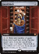 Scroll Rack (Extended Art) (699), Commander Legends — Magic card price