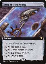 Staff of Domination (Extended Art) (701) — card price