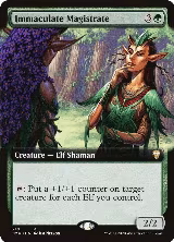 Immaculate Magistrate (Extended Art) (679), Commander Legends — Magic card price