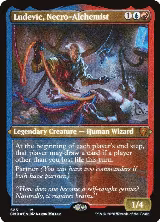 Ludevic, Necro-Alchemist (Foil Etched) (525) — card price