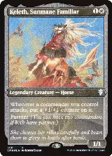 Keleth, Sunmane Familiar (Foil Etched) (550) — card price
