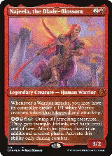 Najeela, the Blade-Blossom (Foil Etched) (514) — card price