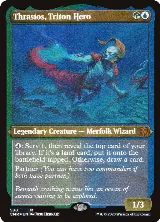 Thrasios, Triton Hero (Foil Etched) (538) — card price
