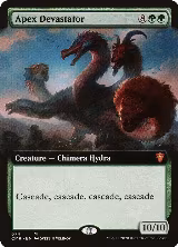 Apex Devastator (Extended Art) (674), Commander Legends — Magic card price