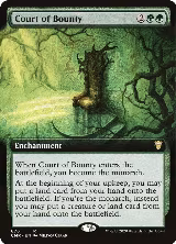 Court of Bounty (Extended Art) (676) — card price