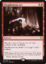 Blasphemous Act (162) — card price