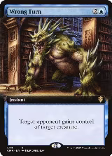Wrong Turn (Extended Art) (644) — card price