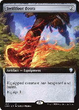 Swiftfoot Boots (Extended Art) (702) — card price