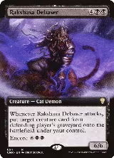 Rakshasa Debaser (Extended Art) (654) — card price