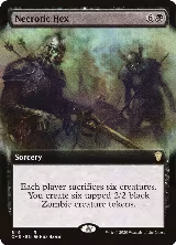 Necrotic Hex (Extended Art) (649) — card price