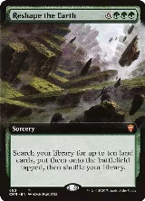 Reshape the Earth (Extended Art) (683) — card price