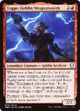Toggo, Goblin Weaponsmith (204) — card price