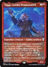 Toggo, Goblin Weaponsmith (Foil Etched) (576) — card price