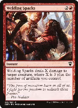 Welding Sparks (210) — card price