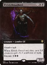 Elvish Dreadlord (Extended Art) (647) — card price