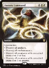 Austere Command (Extended Art) (618) — card price