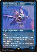 Esior, Wardwing Familiar (Foil Etched) (557) — card price