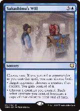 Sakashima's Will (91) — card price