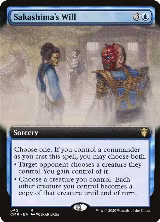 Sakashima's Will (Extended Art) (642) — card price