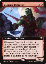 Coercive Recruiter (Extended Art) (662) — card price