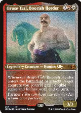 Bruse Tarl, Boorish Herder (Foil Etched) (517) — card price