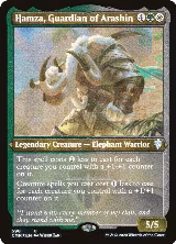 Hamza, Guardian of Arashin (Foil Etched) (598) — card price