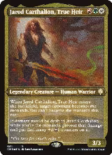 Jared Carthalion, True Heir (Foil Etched) (601) — card price