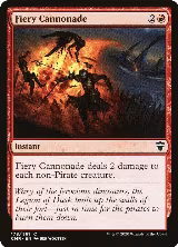 Fiery Cannonade (178) — card price