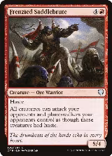 Frenzied Saddlebrute (180) — card price
