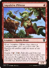 Impulsive Pilferer (185) — card price