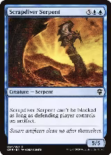 Scrapdiver Serpent (94) — card price