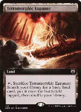 Terramorphic Expanse (Extended Art) (712) — card price