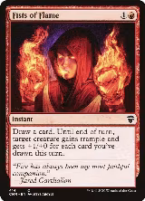 Fists of Flame (414) — card price