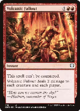 Volcanic Fallout (418) — card price
