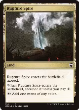 Rupture Spire (490) (490), Commander Legends — Magic card price