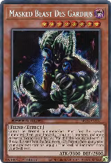 Masked Beast Des Gardius (Secret) (SBCB-EN107), Speed Duel: Battle City Box — Yu-Gi-Oh! card price