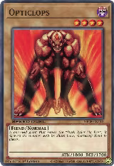 Opticlops (SBCB-EN112), Speed Duel: Battle City Box — Yu-Gi-Oh! card price