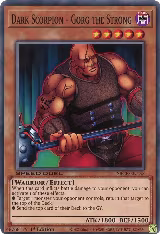 Dark Scorpion - Gorg the Strong (SBCB-EN155) — card price