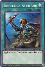 Reinforcement of the Army (SBCB-EN160), Speed Duel: Battle City Box — Yu-Gi-Oh! card price