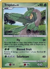 Tropius - 52/111 (Prerelease) [Staff] (52/111) — card price