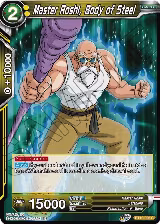 Master Roshi, Body of Steel (BT12-096) — card price
