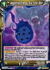 Negative Energy Six-Star Ball (BT12-117) — card price