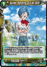 Bulma, Sending Out an SOS (BT12-097) — card price