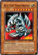 Blue-Eyes Toon Dragon (SDP-020) — card price