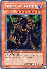Invader of Darkness (IOC-111), Invasion of Chaos — Yu-Gi-Oh! card price