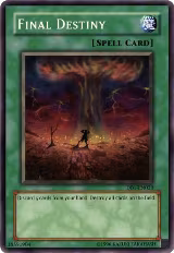 Final Destiny (DB1-EN020) — card price