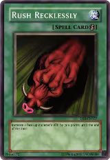 Rush Recklessly (DB1-EN027) — card price